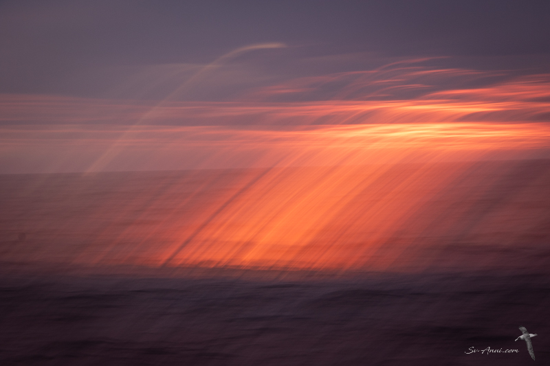 Wave, Fire and Rain - ICM photography