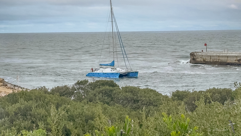 Anui's arrival at Lakes Entrance