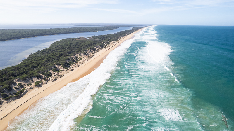 Ninety Mile Beach looking East