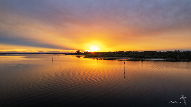 Steamer Landing sunset