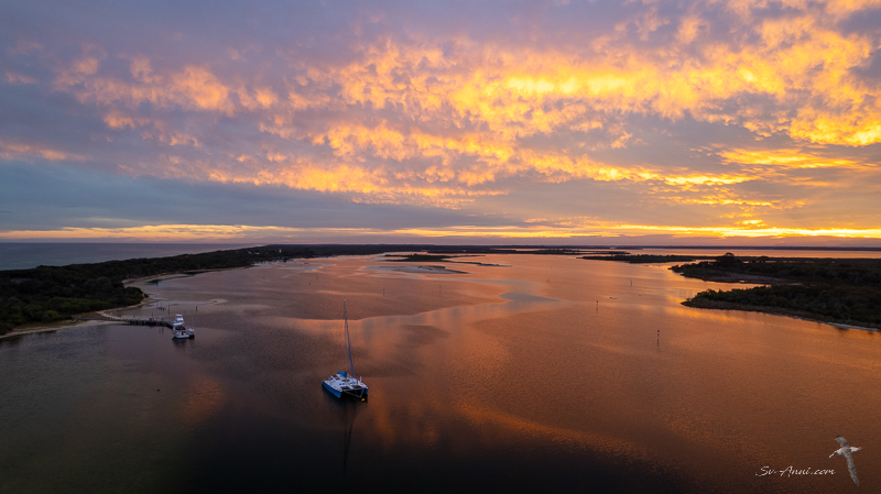 Steamer Landing sunset
